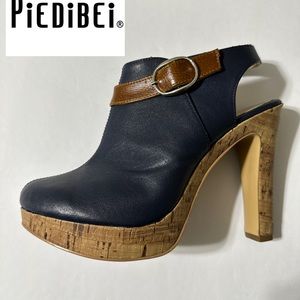 Piedibei Blue Clogs 7